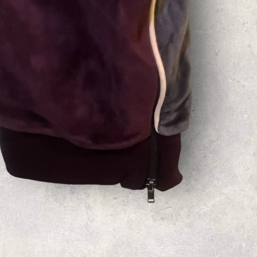 Fabletics Maroon Velour Sweatsuit, 3x - Picture 8 of 13